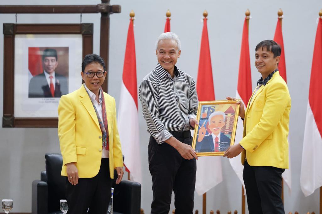 Kuliah Kebangsaan di UI Depok, Ganjar Sebut Punya Target Satu Desa Satu Puskesmas Satu Dokter