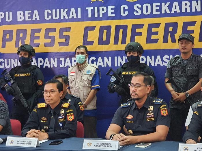 Penyeludupan 1,2 Kg Sabu yang Dimasukan ke Alat Pancing Berhasil Digagalkan Bea Cukai