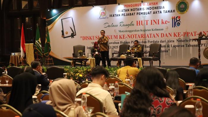 Peringati HUT ke-118, Notaris Dituntut Lebih Profesional, Adaptif, dan Transparan di Era Digital