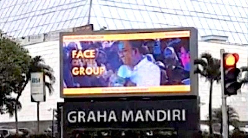 Videotron Anies Baswedan Dekat Kantor KPU dan di Bekasi di-Stop meski Belum Genap 1 Hari