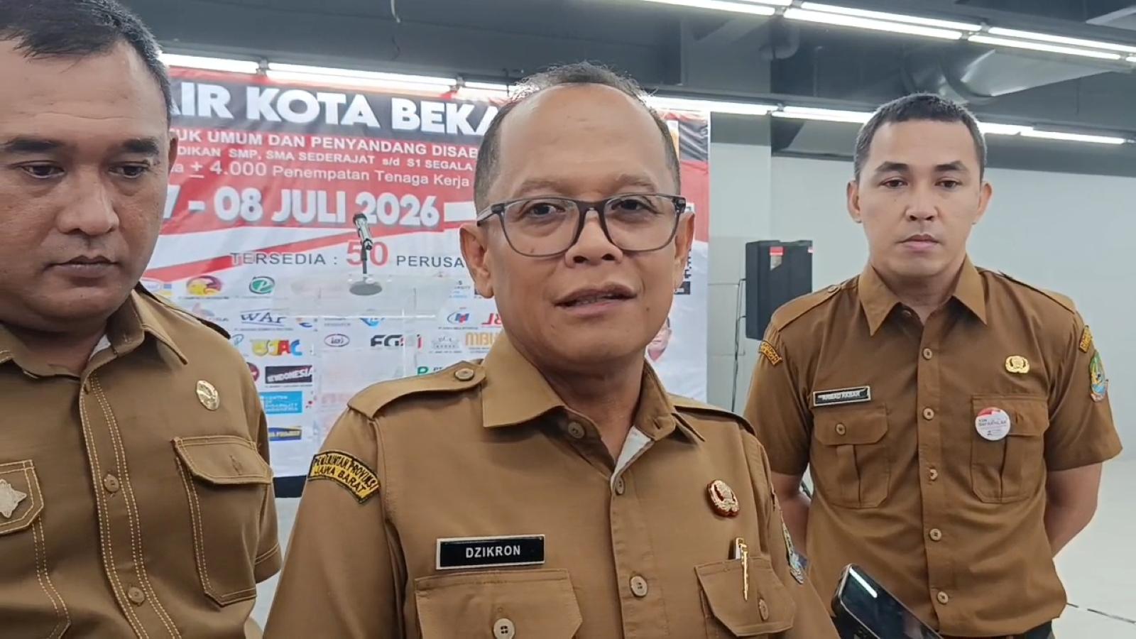 Disnaker Kota Bekasi Targetkan Job Fair Digelar Lebih dari Sekali Setahun - Wartakotalive.com