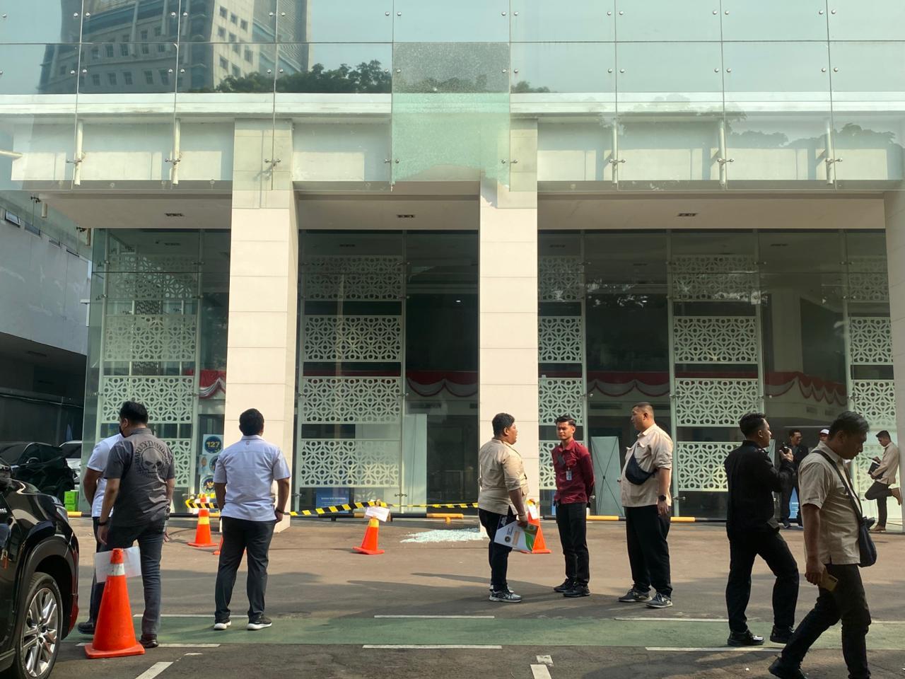 Kaca Kantor Badan Gizi Nasional di Menteng Pecah, Polisi Turunkan Tim Inafis ke Lokasi