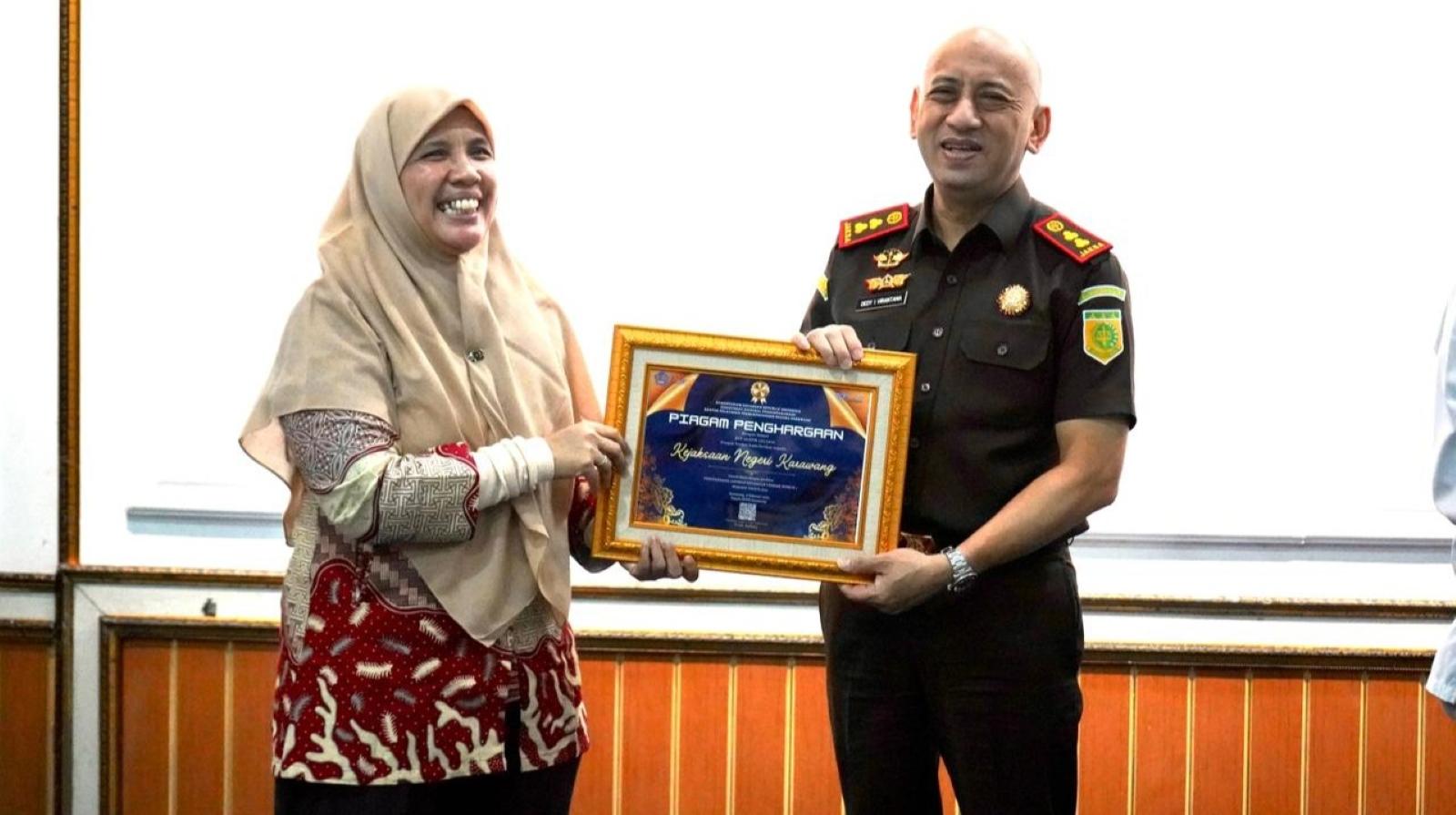 Kejari Karawang Juara KPPN Award 2025, Aep Syaepuloh Minta OPD Tiru