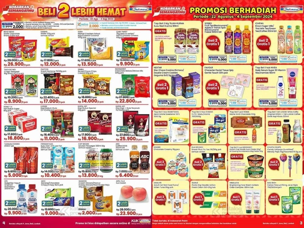 Promo JSM Indomaret 23-28 Agustus, Diskon Minyak, Susu, dll, Tambahan Rp 5 Ribu Pakai Debit