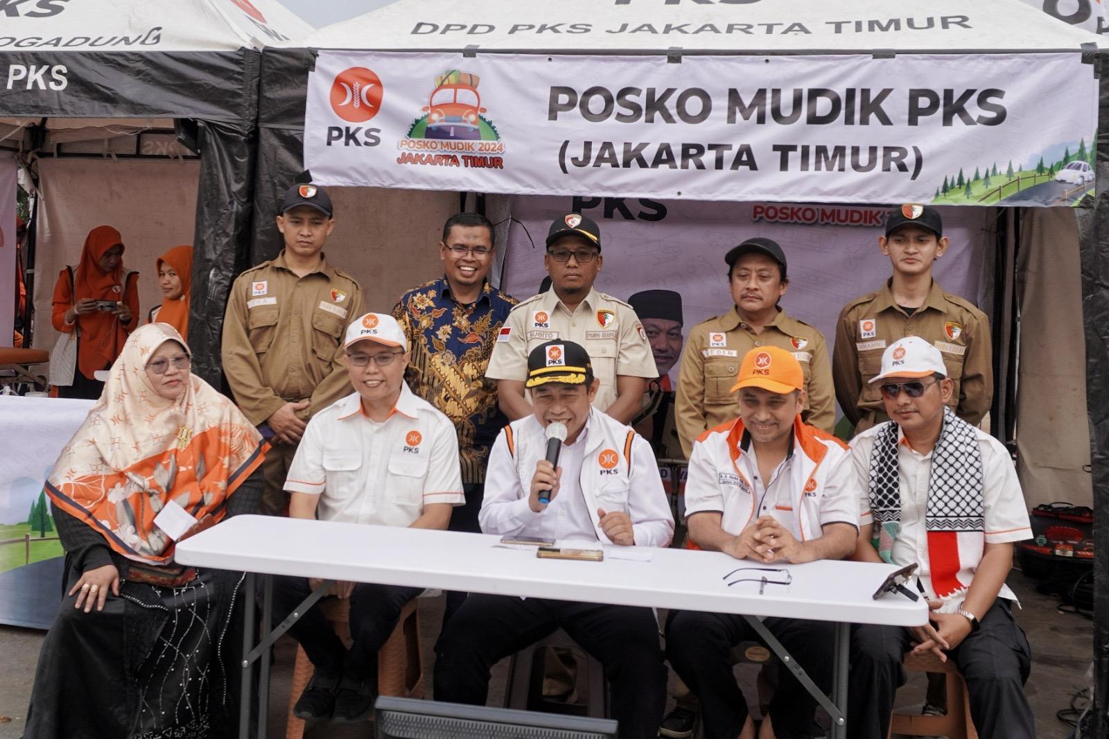 PKS DKI Buka Posko Mudik 2024 di Lima Kota, Sediakan Suntik Vitamin C, Ini Lokasinya