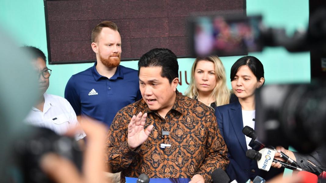 Berada dalam Momentum Positif, IPO Nilai Erick Thohir Pemimpin Muda Berkompeten Maju Cawapres