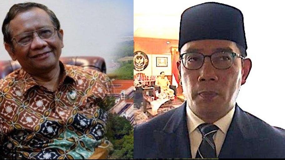 Hasil Survei, Ini Peluang Mahfud MD dan Ridwan Kamil Disandingkan Ganjar Pranowo Jadi Cawapres