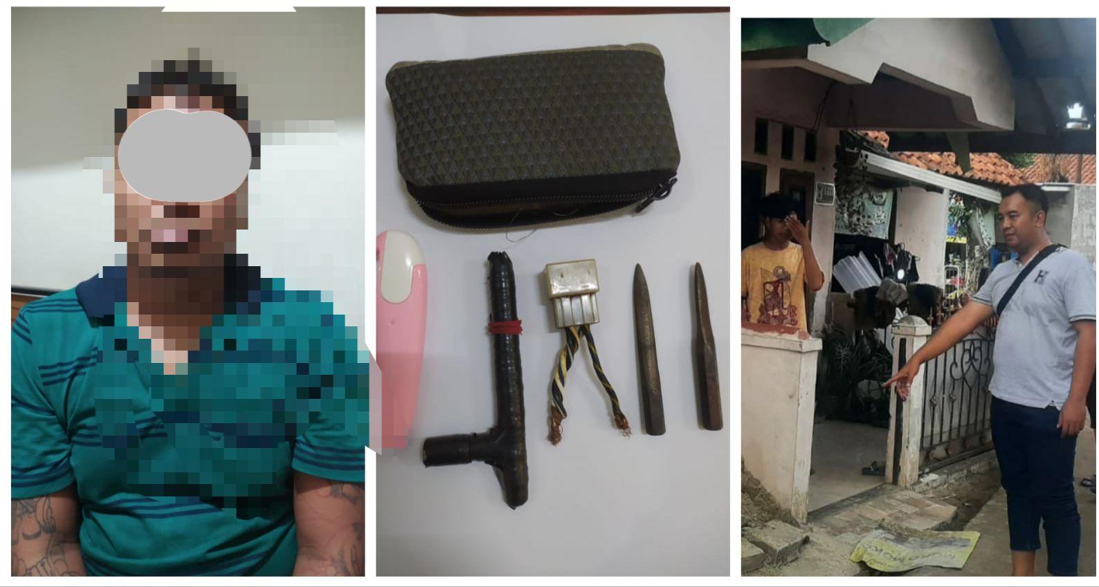 Maling Mobil Tabrak Pemotor di Bogor, Babak Belur Dihajar Warga