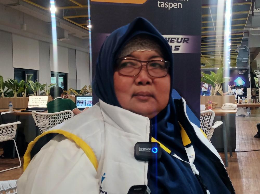 Pensiunan PNS Asal Malang Ikut Pelatihan Wirausaha Mandiri Taspen Jadi Melek Teknologi