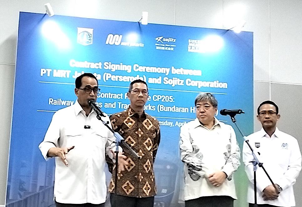 Menhub Budi Karya MRT Fase 2A Selesai 2029, Ajak Masyarakat Naik Transportasi Massal