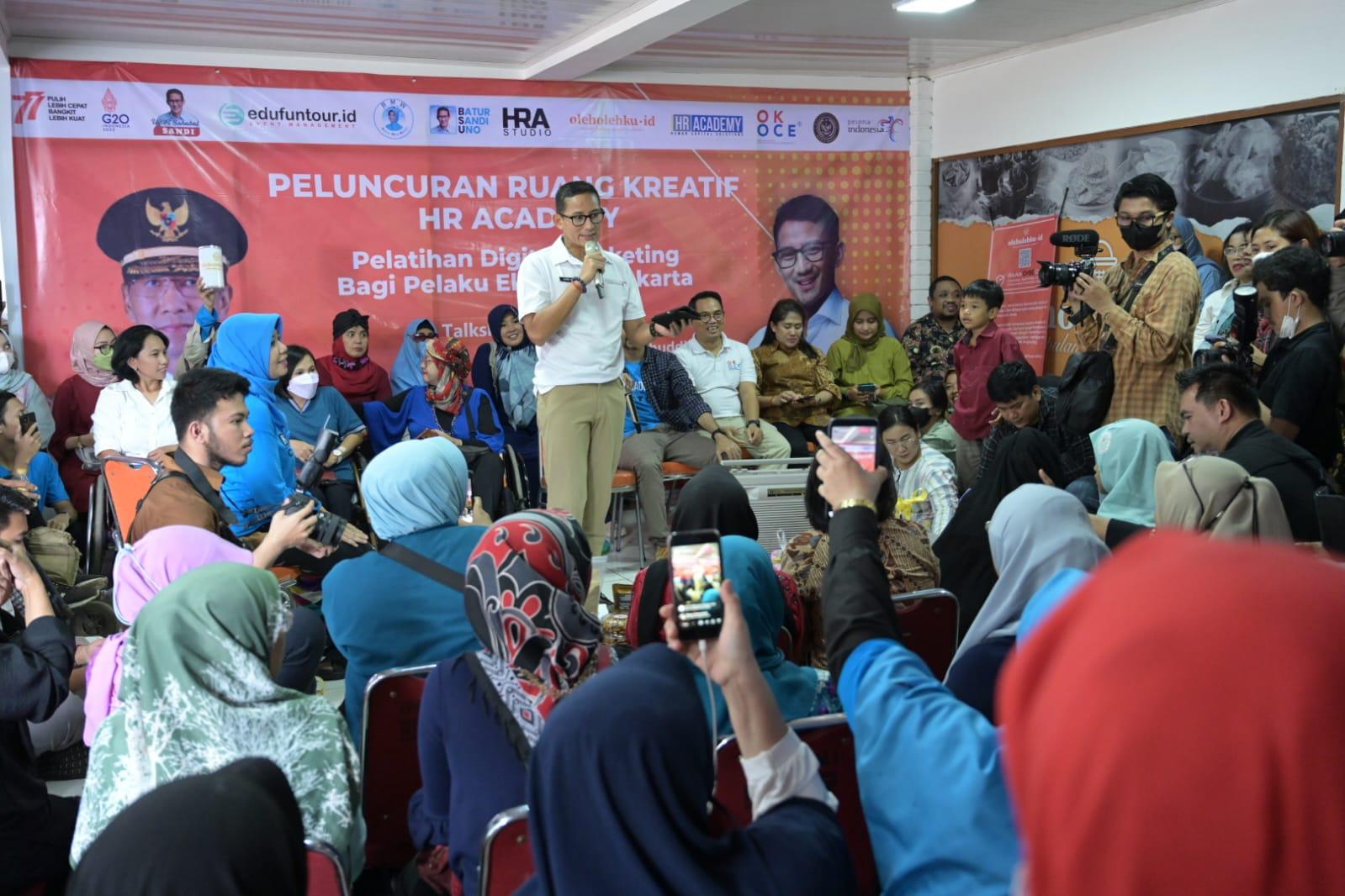 Bantuan Pemerintah Tingkatkan Kemampuan Pelaku Ekonomi Kreatif untuk 4,4 Juta Lapangan Kerja