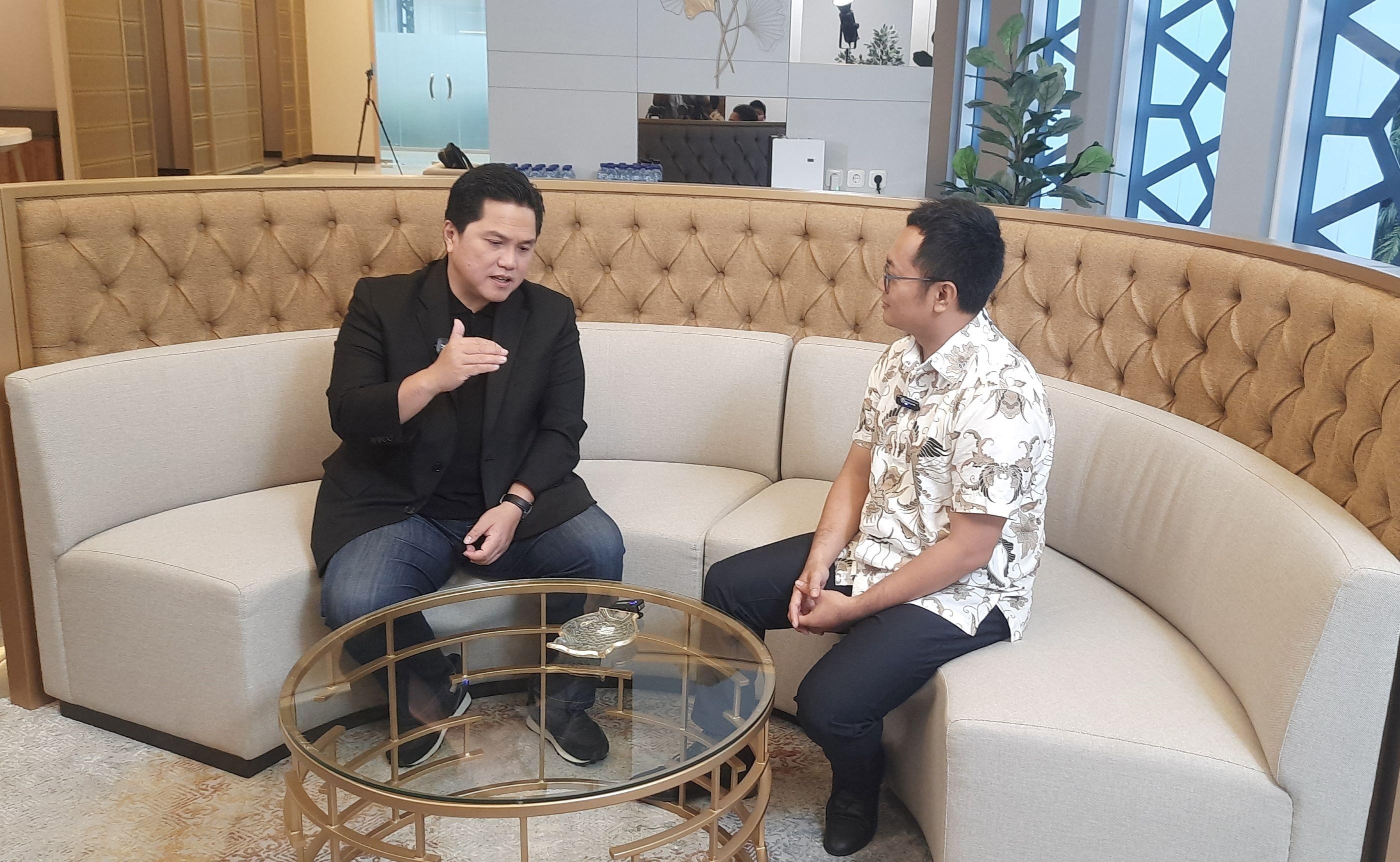 Erick Thohir Lebih Pilih Majukan Sepak Bola Indonesia Ketimbang Jadi Cawapres?