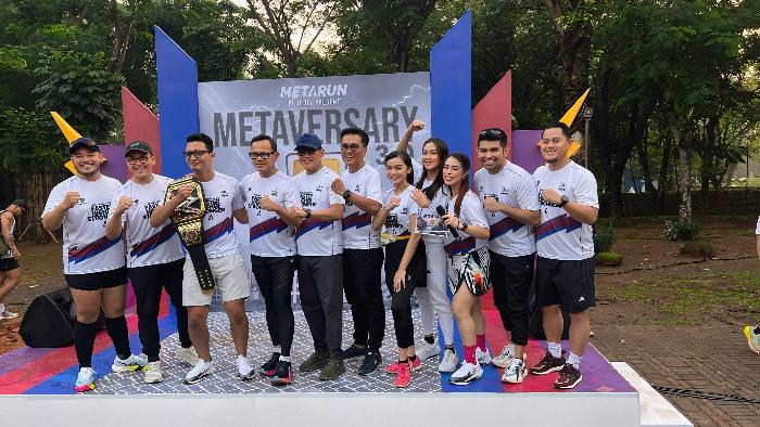 Metarun Gaungkan Semangat Sportif dan Gaya Hidup Sehat Lewat Metaversary 3.0
