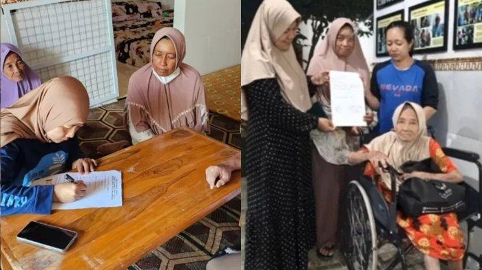 Tak Kuat Dihujat Netizen, Anak Jemput Ibu yang Sebelumnya Diserahkan ke Panti Jompo di Malang Jatim
