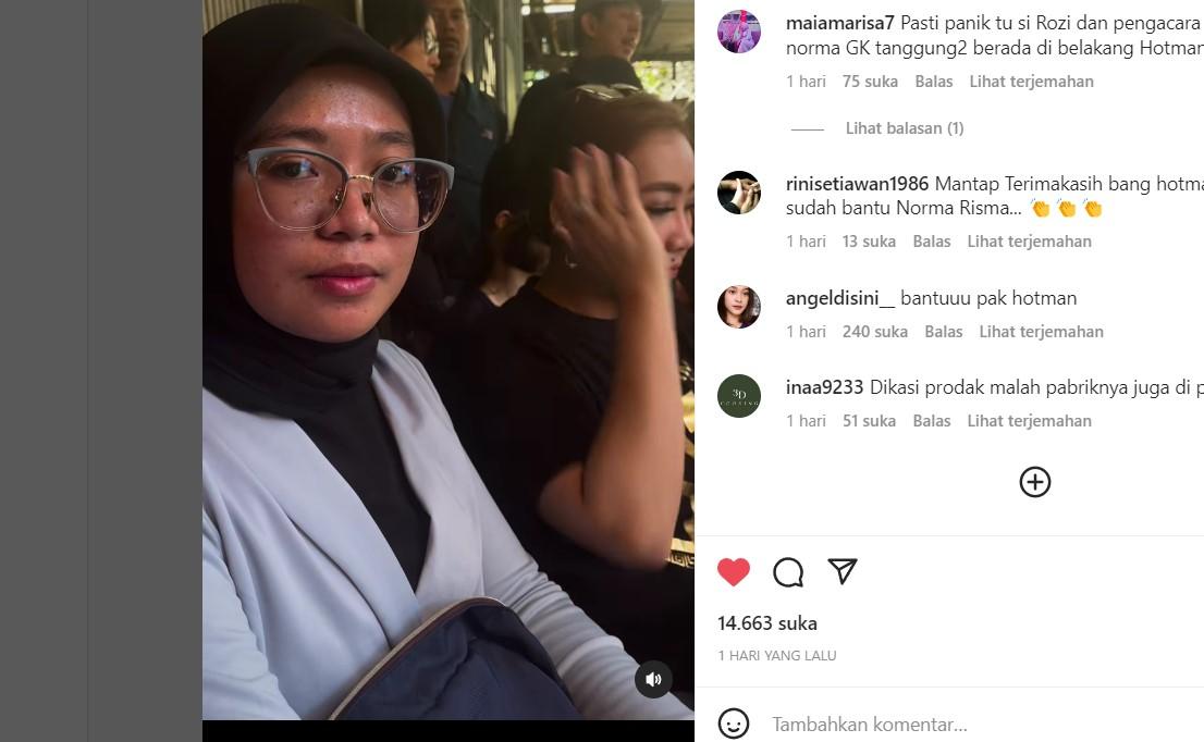 Hotman Paris Bantu Norma Risma Lawan Rozy: Pabriknya Diambil, Produk Pabriknya Juga