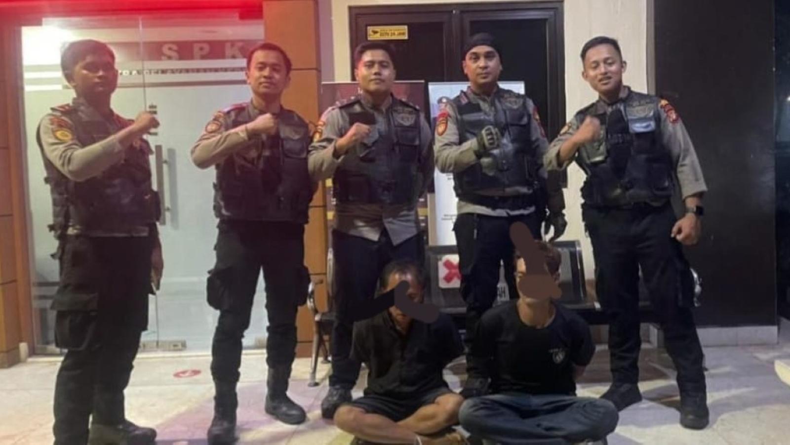 Patroli Dini Hari, Polisi Tangkap Basah Maling Kabel Optik di Cikarang Selatan