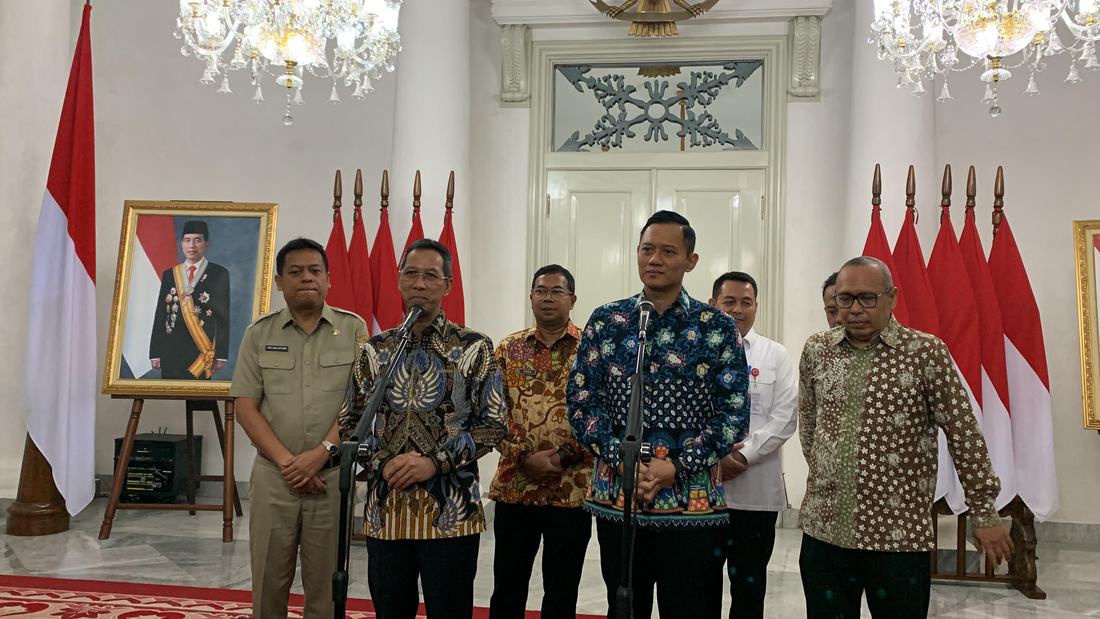 Temui Pj Gubernur DKI di Balai Kota, AHY Deklarasikan Sertifikat Elektronik