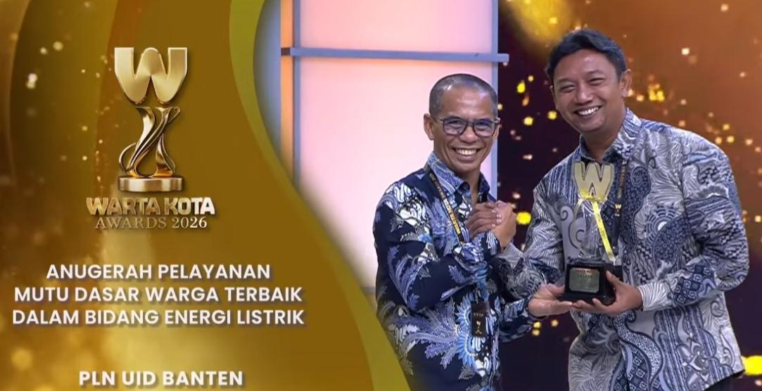 Target Selanjutnya PLN UID Banten Usai Terima Warta Kota Awards 2026 - Wartakotalive.com