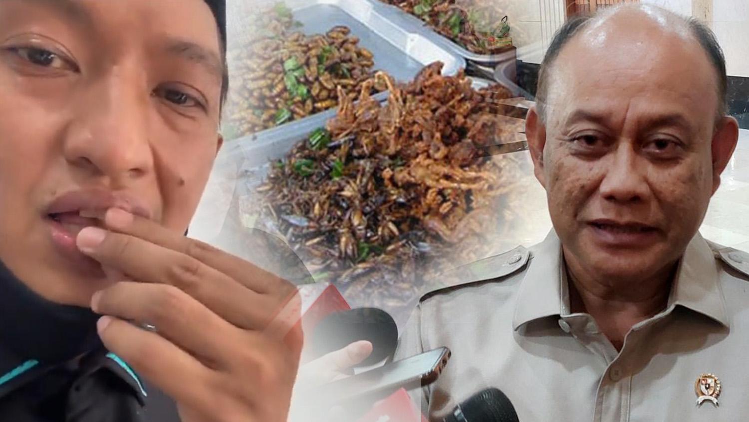 VIDEO Pamer Makan Serangga, Eks Komandan TKN Fanta Prabowo-Gibran Ungkap Rasanya