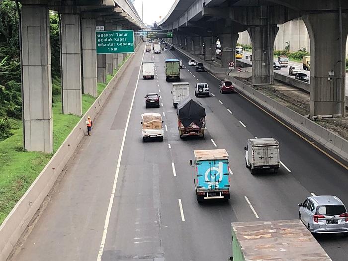 Ini Jadwal One Way di Tol Jakarta-Cikampek Saat Arus Mudik dan Arus Balik Lebaran 2025