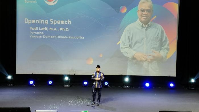 Yudi Latif: Kekuatan Filantropi Komunitas Jadi Simpul Pengaman Kesejahteraan Bersama