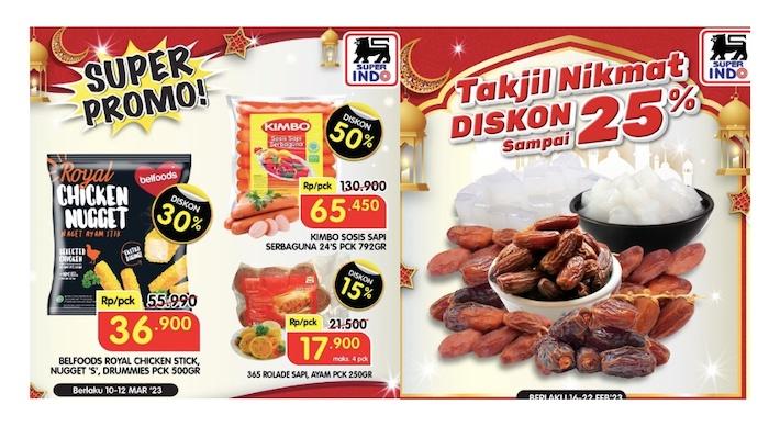 Promo Superindo 11 Maret Diskon Nugget, Aneka Takjil, Susu hingga Minyak Goreng dll