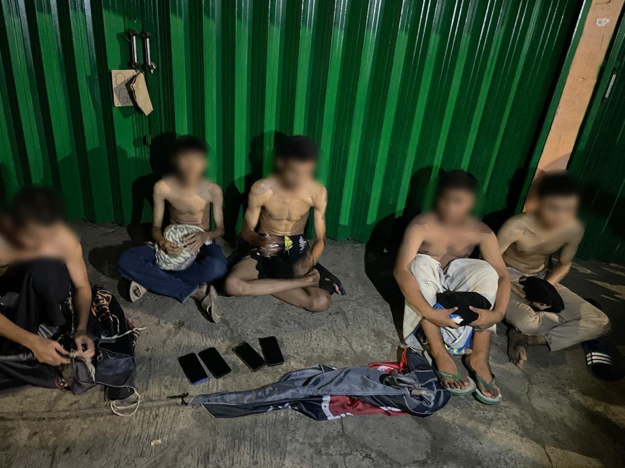 Puluhan Remaja Diamankan Polisi saat Melakukan Sahur On The Road, Flare hingga Petasan Disita