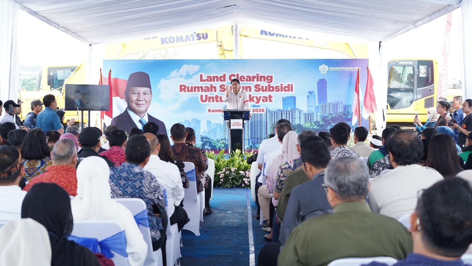 KDM Land Clearing Rusun Subsidi Meikarta: Kita Perlihatkan pada Dunia Perumahan Beradab