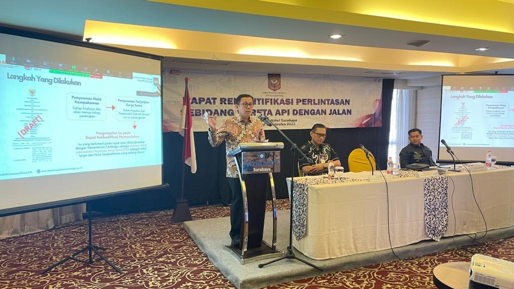 Ditjen Bina Adwil Susun Nota Kesepahaman Terkait Keamanan di Perlintasan Sebidang Jalur KA