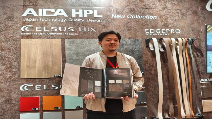 AICA Hadirkan Material Dekoratif Pelapis dengan Teknologi Anti Fingerprint dan Antibakteri - Wartakotalive.com