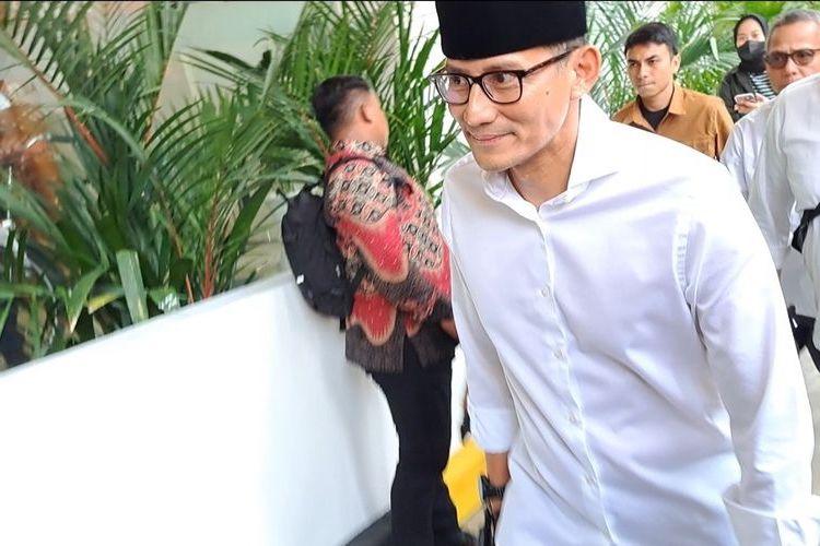 Sandiaga Uno Turut Hadir di DPP PDIP Jelang Pengumuman Cawapres Ganjar Pranowo