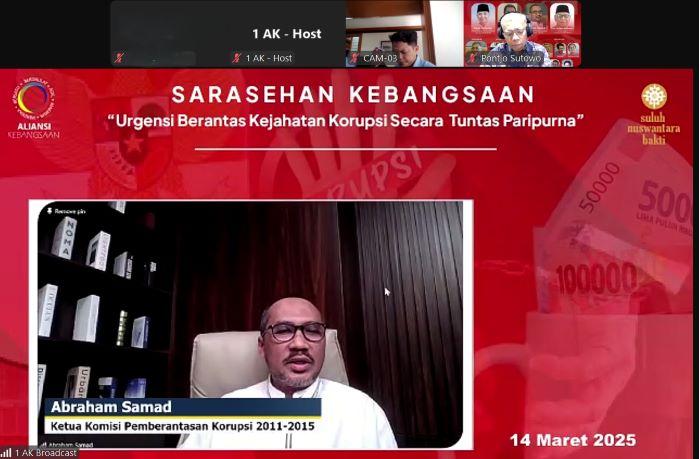 Bersifat Sistemik, Penanganan Kasus Korupsi di Indonesia Sulit, Pontjo: Merusak Sendi Sistem Negara