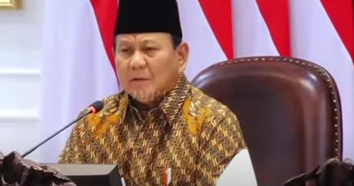 Prabowo Subianto Kasih Ultimatum ke Menteri di Hari Pertama Sidang Kabinet