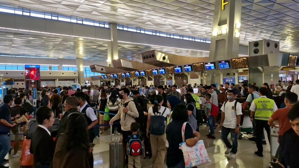 H-2 Lebaran 2024, Pemudik yang Berangkat dari Bandara Soetta Nyaris Tembus 90 Ribu Orang