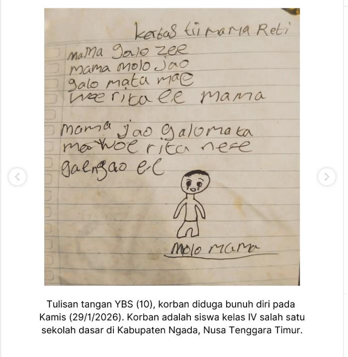 Gubernur NTT Merasa Gagal Atas Kematian Siswa SD Karena Kemiskinan