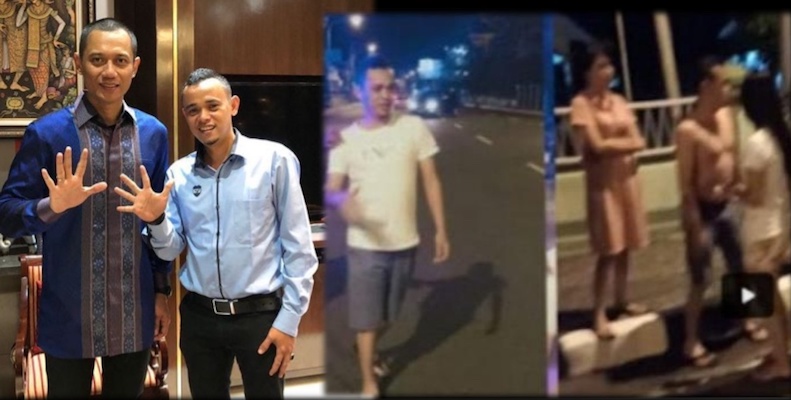 Anggota DPRD Kader Partai Demokrat Terciduk Mabuk Ditemani Wanita Seksi Nyaris Tabrak Anggota TNI