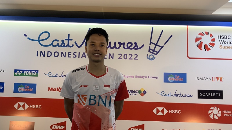Dendam Lama Terbalaskan, Ginting Bikin Vittinghus Tak Berdaya di 16 Besar Indonesia Open 2022