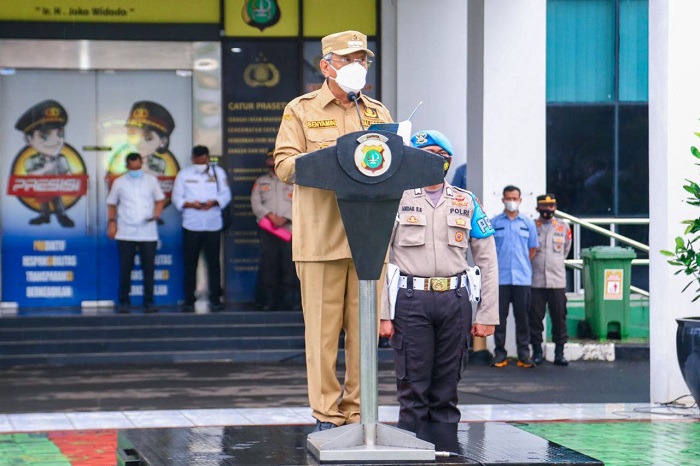 Benyamin Davnie Kerahkan Ribuan Personel Gabungan untuk Amankan Kota Tangsel pada Operasi Ketupat
