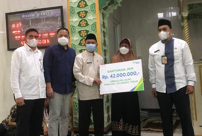 BPJamsostek Mampang Dorong Perluasan Program Jamsostek di Acara Gema Ramadan