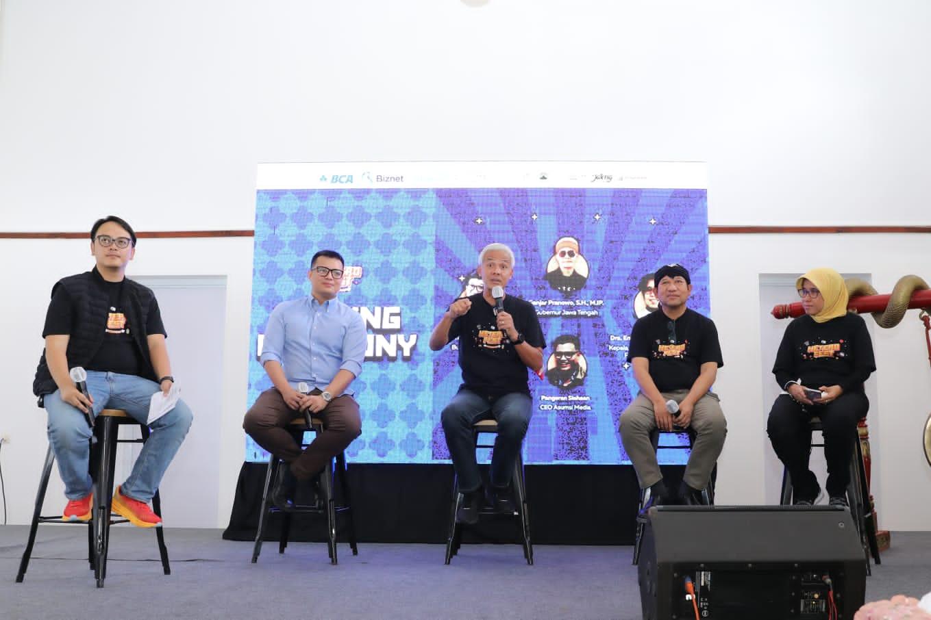 Hetero Space Banyumas Diresmikan Gubernur Ganjar, Pekerja Kreatif Antusias Diberi Ruang Berkarya