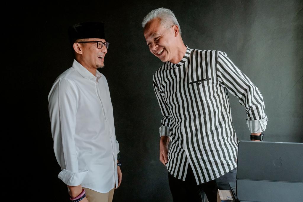 Ganjar-Mahfud MD Resmi Dideklarasikan Jadi Capres-Cawapres 2024, Ini Jawaban Sandiaga Uno