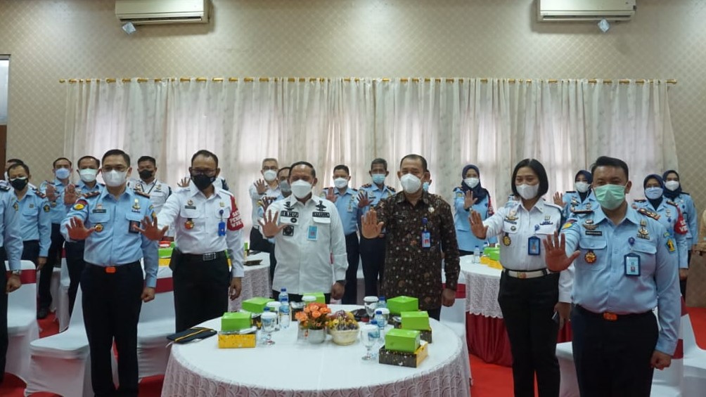 Jalin Sinergitas dengan BNN, Lapas Narkotika Cipinang Wujudkan Lapas Bersinar
