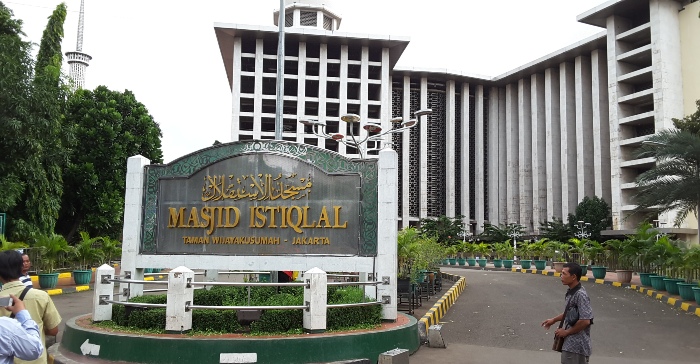 Pengamanan Masjid Istiqlal pun Diperketat saat Idul Fitri
