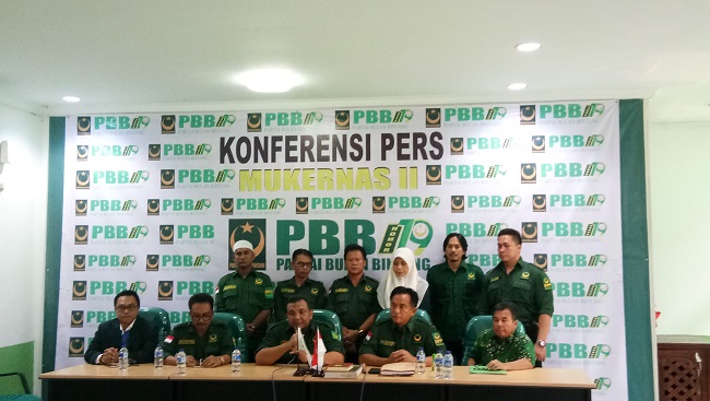Gelar Mukernas, PBB Targetkan 80 Kursi Parlemen