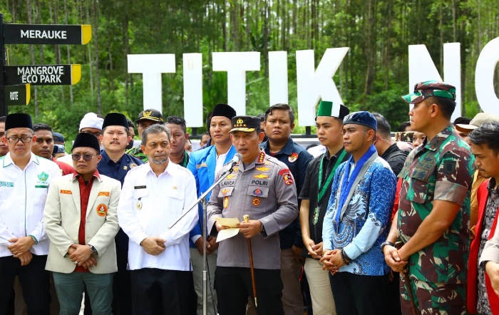 Gelar Bakti Kesehatan di Titik Nol Ibu Kota Nusantara, Kapolri Gelorakan Visi Indonesia Emas 2045
