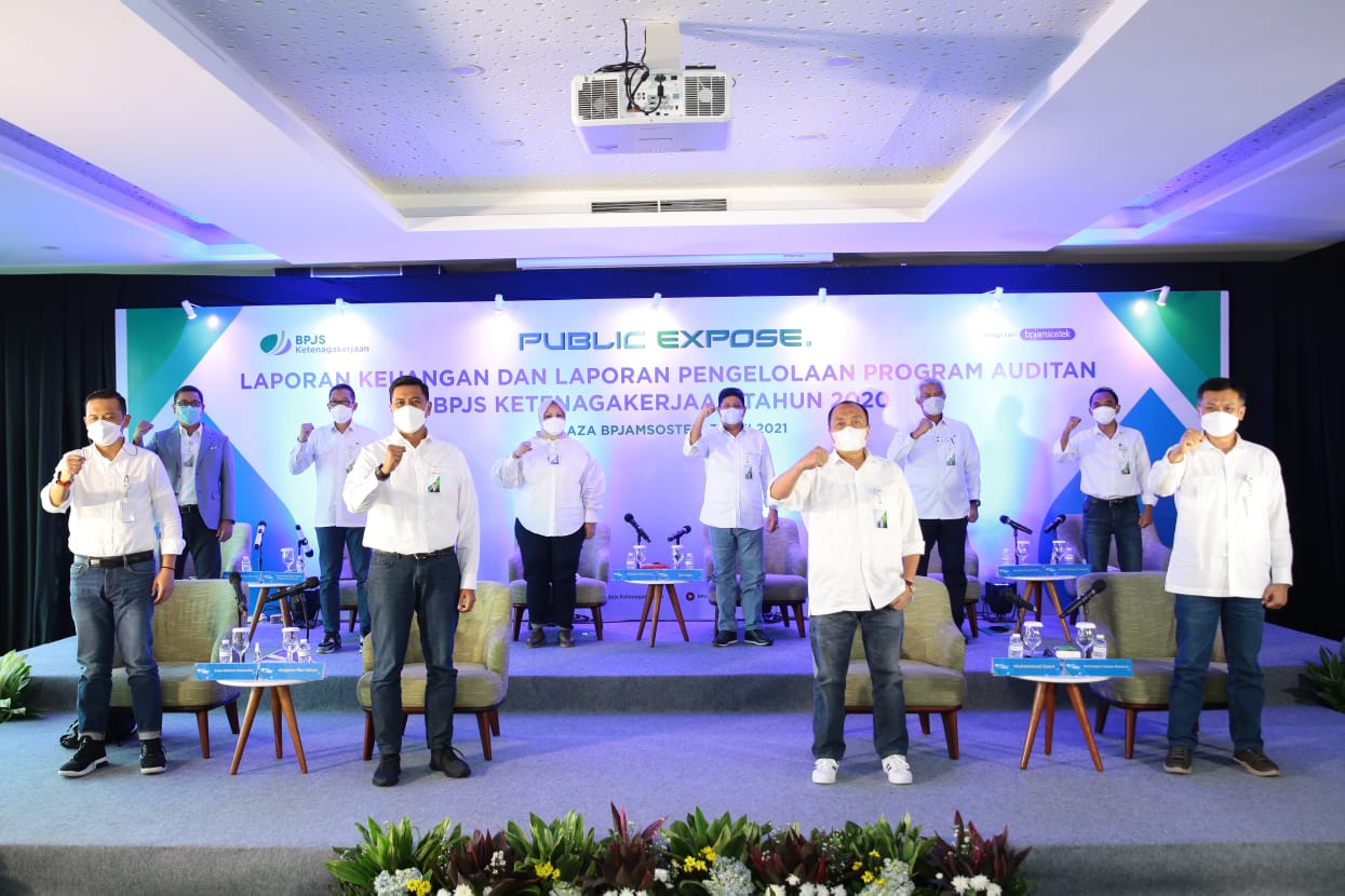 Di Tengah Pandemi, Audit BPJamsostek 2020 Nyatakan Likuiditas Sehat dan Hasil Investasi Positif