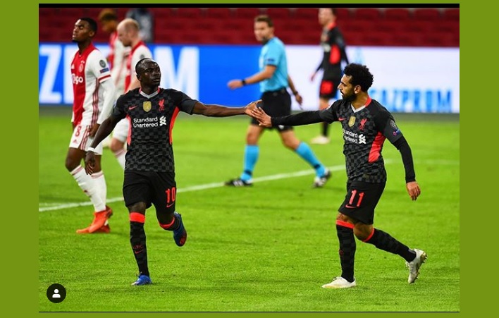 Hasil Babak Pertama Ajax vs Liverpool 0-1, Gol Bunuh Diri Nicolas Tagliafico, Live Streaming SCTV