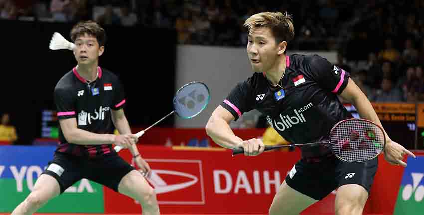 Lupakan German Open, Ini yang Dipersiapkan Marcus/Kevin Menuju All England, Latihan dengan 3 Lawan