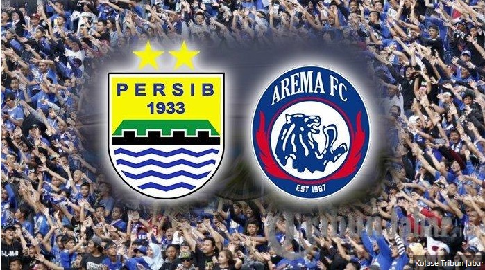 UPDATE Persib vs Arema FC, Menit Ke-6 Kim Jefrey Bobol Gawang Arema FC, Maung Bandung Unggul 1-0