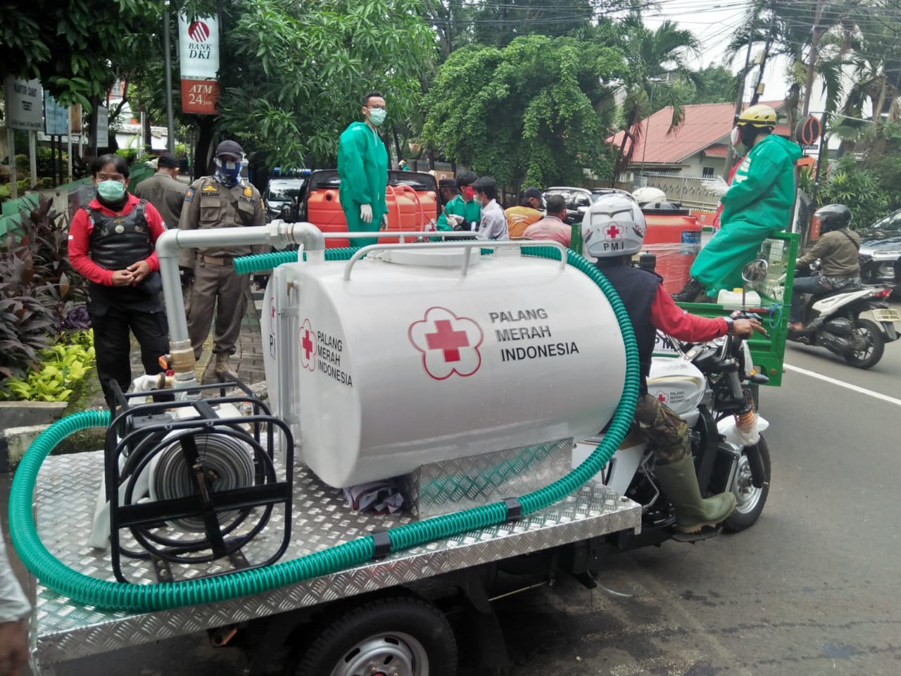 Semprot Disinfektan Dua Hari Sekali 48 RW di Jakarta Hijau Kembali Masuk Zona Hijau